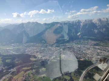 Innsbruck and the surrounding valley